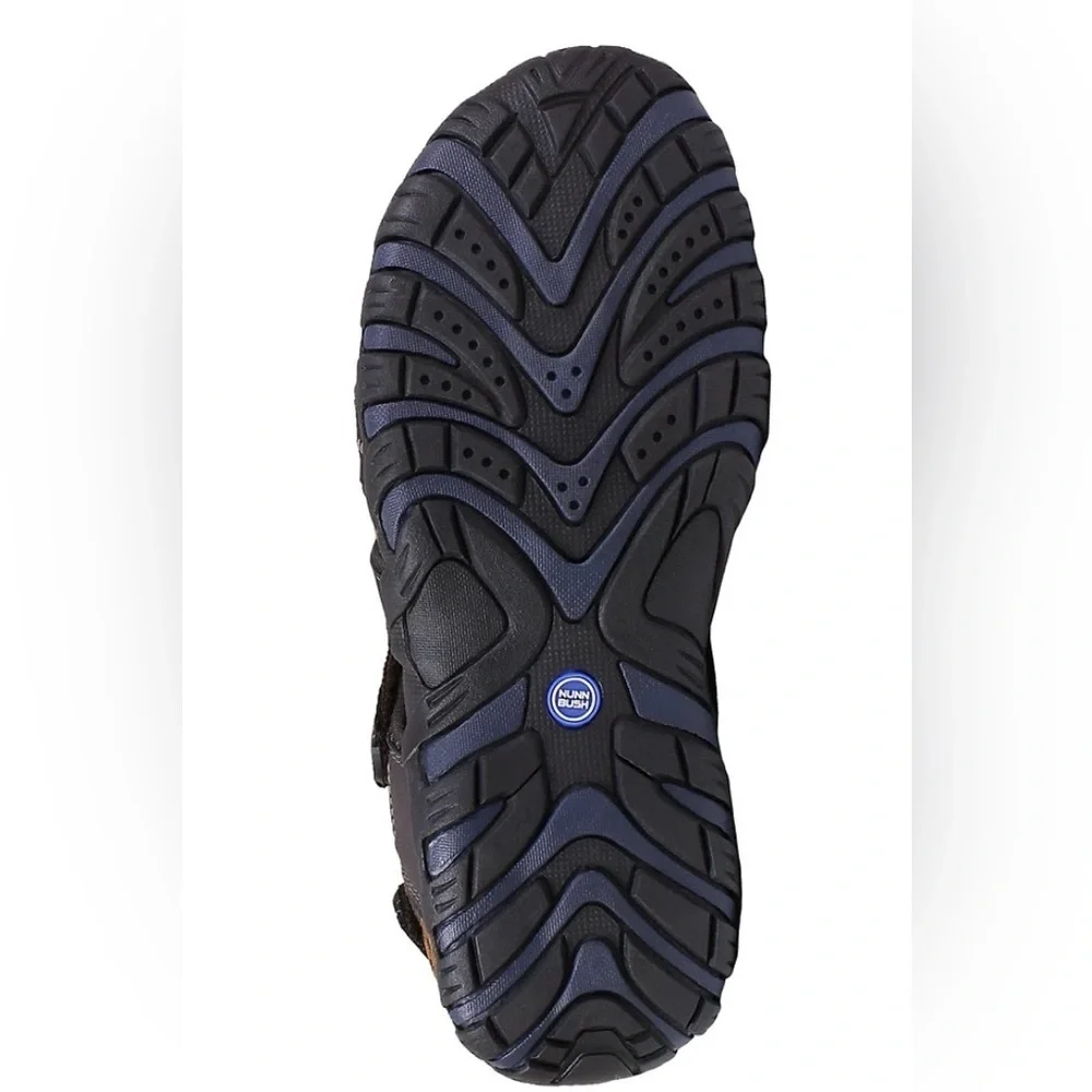 Nunn Bush Dark Brown Pandals Size 11